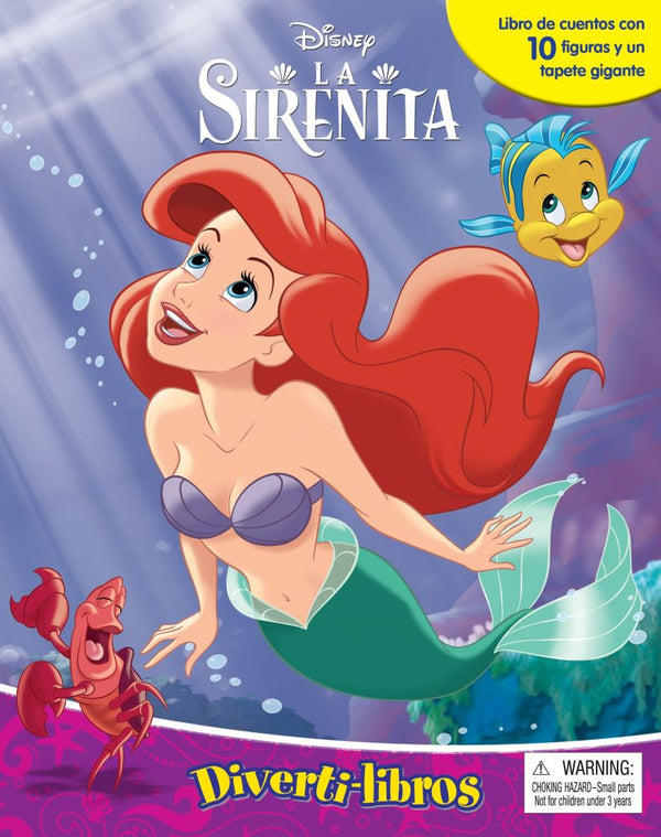 Disney Little Mermaid Classic Diverti-Libros