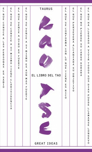 El Libro Del Tao (Serie Great Ideas 17) (Ebook)