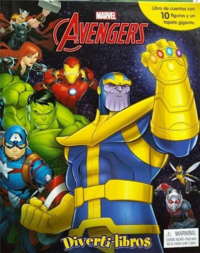 Marvel Avengers Infinity Diverti-Libros