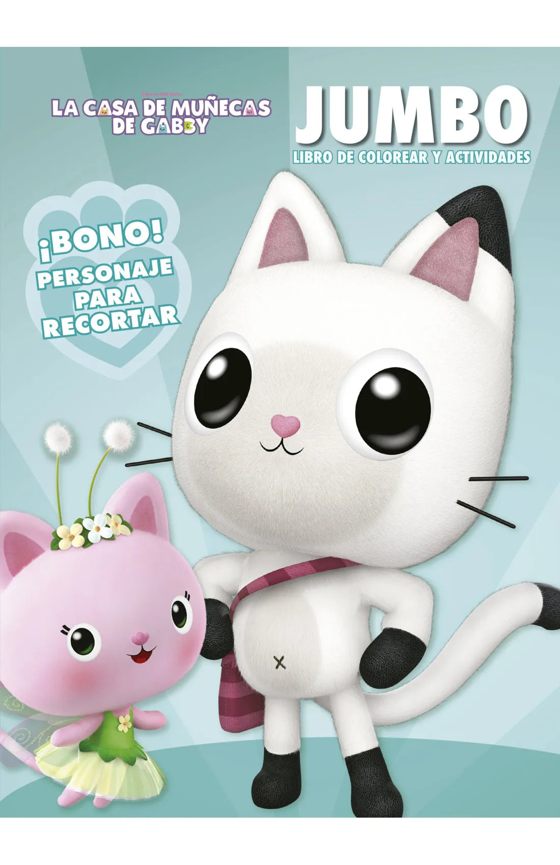 La Casa De Munecas De Gabby Jumbo Libro de Colorear y Actividades