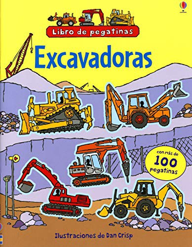Libro De Pegatinas Excavadoras