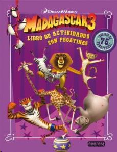 MADAGASCAR 3: LIBRO DE ACTIVIDADES CON PEGATINAS, DREAMWORKS INC. - Hombre de la Mancha