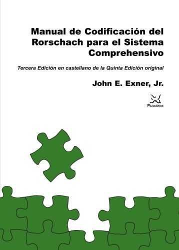 MANUAL CODIFICACION RORSCHACH, EXNER JOHN - Hombre de la Mancha