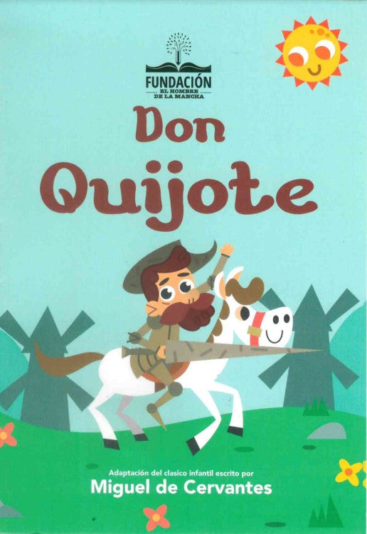 Don Quijote - Cuento para colorear